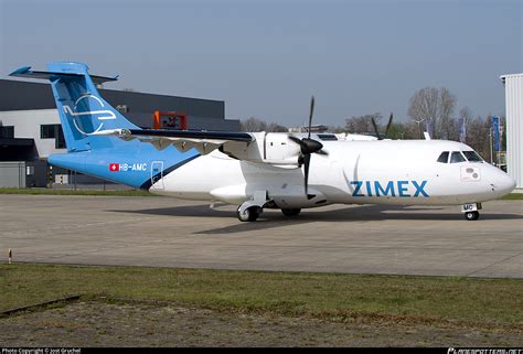 Hb Amc Zimex Aviation Atr F Photo By Jost Gruchel Id