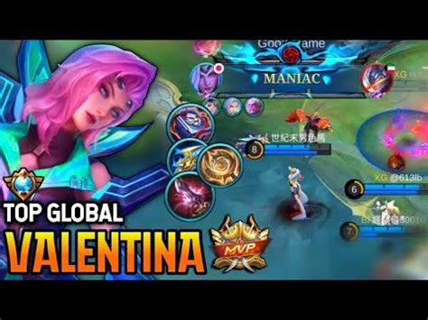 Valentina Best Build Top Global Valentina Gameplay Mobile