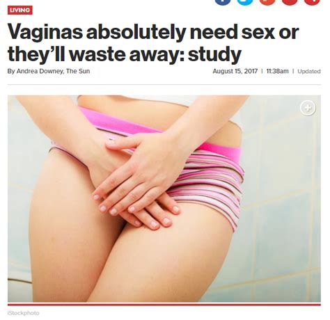 Better Have Sex You Don T Want Your Vagina To Get Depressed R Badwomensanatomy