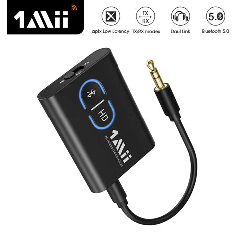 1Mii ML300 Portable Bluetooth 5 0 Receiver Transmitter Audio AptX LL HD