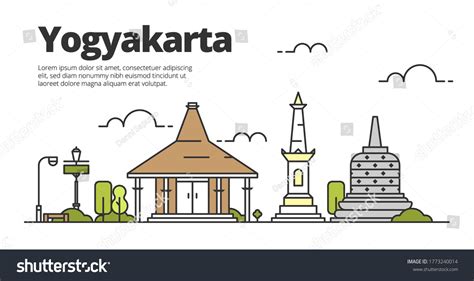 1171 Yogyakarta Sketch Stock Vectors And Vector Art Shutterstock