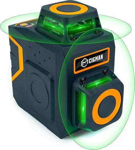 CIGMAN Laser Level CM-720SE Laser Level Self Leveling 2 x 360° Green ...