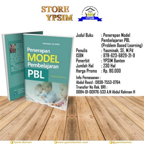 Buku Penerapan Model Pembelajaran PBL (Problem Based Learning) – STORE ...