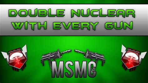 BO2 Insane MSMC Double Nuclear On Slums How To Get Your First Double