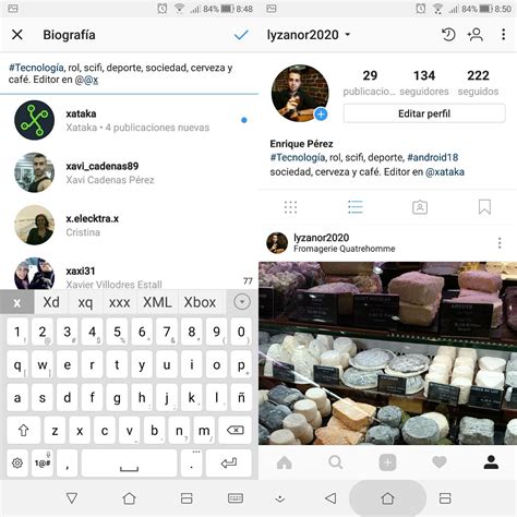 Cómo añadir enlaces a usuarios y hashtags en la biografía de Instagram