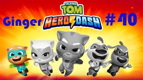 Talking Tom Hero Dash Ginger Gameplay Youtube