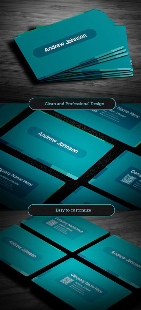 25 Free Business Cards Psd Templates Print Ready Design Idevie