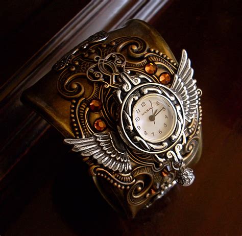 Steampunk Cuff Bracelet 4 By Aranwen On Deviantart