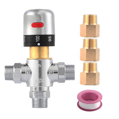 Tremax Thermostatic Mixing Valve Hot Water And Cold Water Mixing Desertcart India