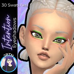 JBTN Intention Eyeshadows Screenshots The Sims 4 Create A Sim