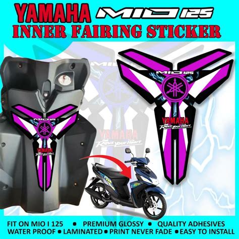 Yamaha Mio I Cowling Pad Decals Motorcycle Accessories Sticker For