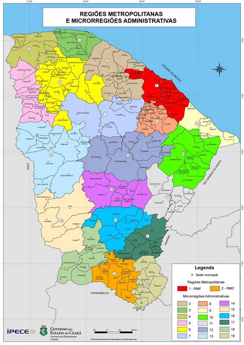 Mapas do Ceará MapasBlog