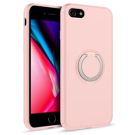 Zizo Revolve Series For Iphone Se 2020 Iphone 8 Iphone 7 Case Ring Holder Kickstand Thin