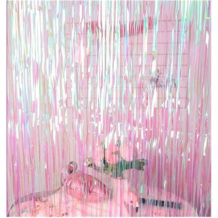 Amazon Shinybeauty Tinsel Foil Fringe Curtain Metallic Door Window