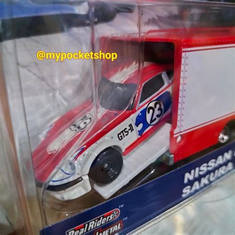 Hot Wheels NISSAN FAIRLADY Z SAKURA SPRINTER HAULER Hotwheels Team Transport Hobbies
