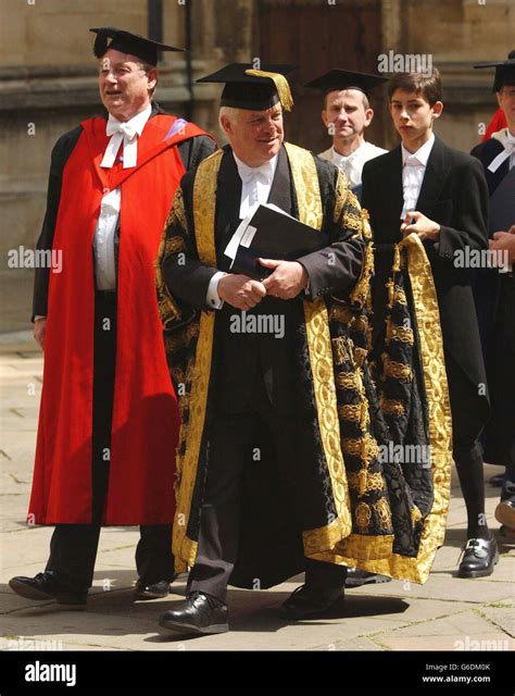 Oxford University Chancellor - Patten Stock Photo - Alamy