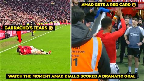 Watch Amad Diallo Scored A Dramatic Goal As Manchester United Beat