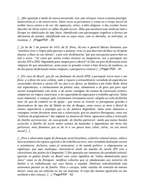 GILBERTO FREYRE - CASA GRANDE SENZALA CAP 1 (1) | PDF | Brasil | Família