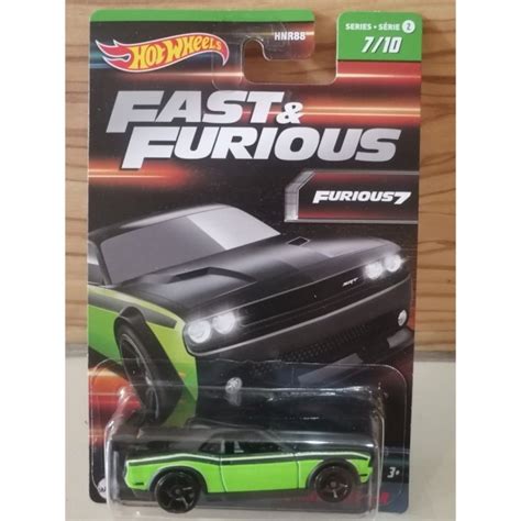 Jual HOT WHEELS DODGE CHALLENGER DRIFT CAR FNF FAST AND FURIOUS SERIES WAVE Jakarta Barat