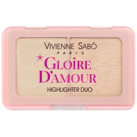 Vivienne Sabo Paris, Gloire d`Amour Highlighter Duo (Paleta ...
