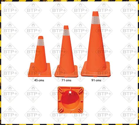 Conos De Seguridad Vial Seguridad Industrial Btp