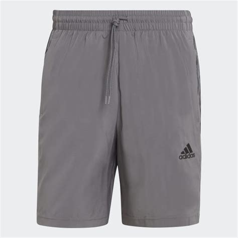 Adidas Aeroready Essentials Chelsea Stripes Shorts Grey Adidas