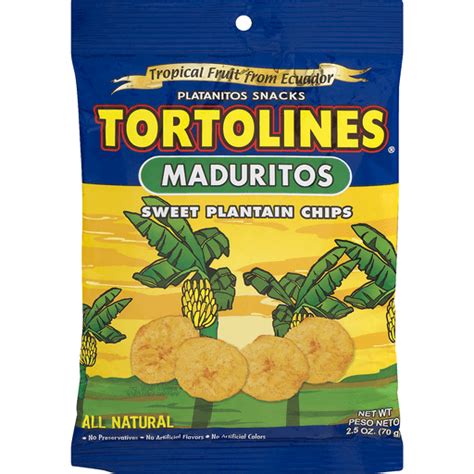 Tortolines Plantain Chips Sweet Snacks Chips Dips Foodtown