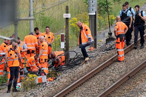 Ce Que Lon Sait De Lattaque Contre La Sncf Et Le R Seau Des Tgv