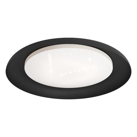 Plafoniera LED Eglo Penjamo Black White 99703 Plastic Alb ETBM