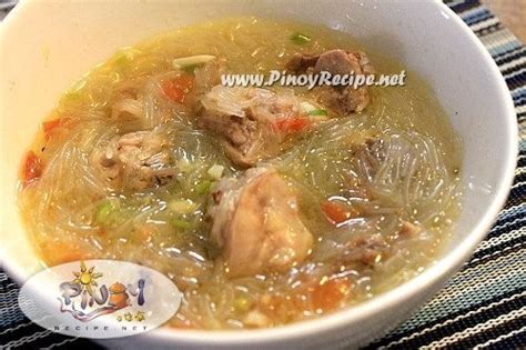 Chicken Sotanghon Soup Recipe