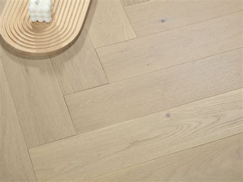 American Oak Herringbone Collection Naked Oak Vidar Flooring