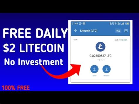 Litecoin How To Earn Free Litecoin In Trustwallet Daily No