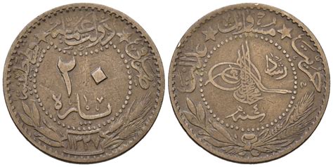 Biddr Nimrod Numismatik Auction Lot Mehmed V Re D