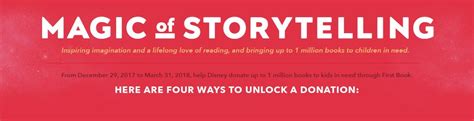 Th Annual Magic Of Storytelling Campaign Kicks Off The Disney