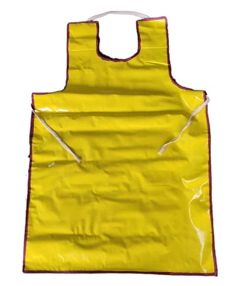 Yellow Pvc Safety Apron For Construction Size Free Size At Rs