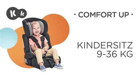 COMFORT UP-Kindersitz 9-36 kg von Kinderkraft - YouTube