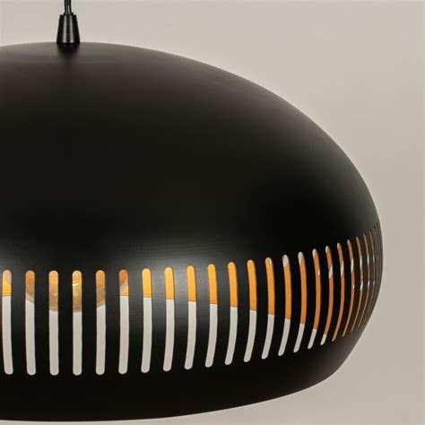 Hanglamp Modern Retro Metaal Zwart