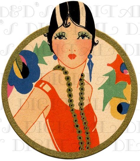 Fab flapper from the Ds collections!! We have collected these Deco ...