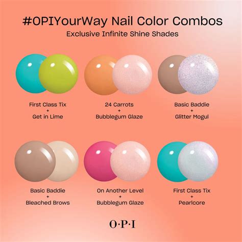 Opiyourway Nail Color Combos In Nail Color Combos Mani