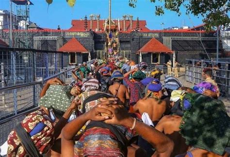 Sabarimala Pilgrimage Suspended For A Day Due To Rain Red Alert For