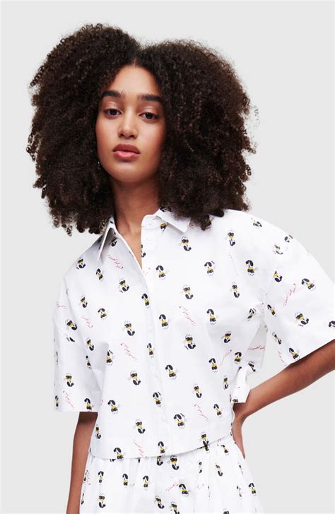 Kl X Disney Poplin Crop Shirt Maxx Group