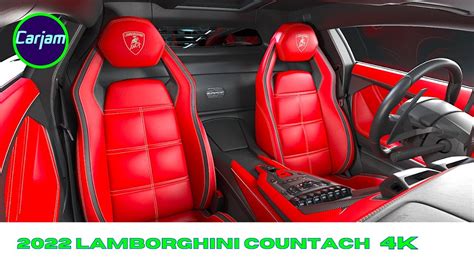 New Lamborghini Countach Interior Video In Detail CARJAM TV Lamborghini Countach 2022 Video ...