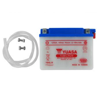 Batería moto Yuasa YB4LB Envío Inmediato iCasque es