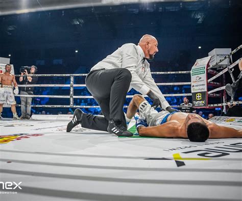 Potworny nokaut na gali Tymex Boxing Night 23 Damian Jonak złożył