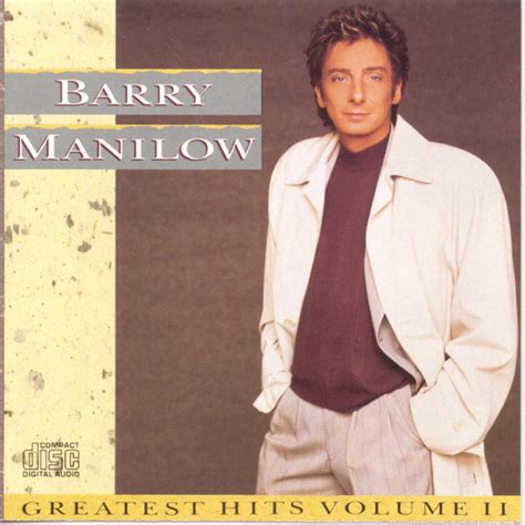 Amazon Barry Manilow Greatest Hits Vol Cds Y Vinilo