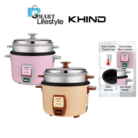 Khind Rice Cooker 2 8L RC928T RC 928T Random Colour Shopee Malaysia