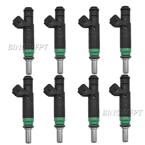 8PCS 7525721 Fuel Injectors Nozzle For BMW X5 745Li 745i 645Ci 650i