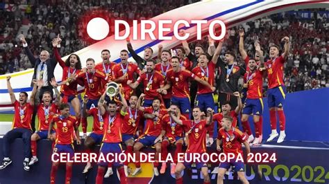 Fútbol Celebración de España por la Eurocopa 2024 hoy en Madrid en