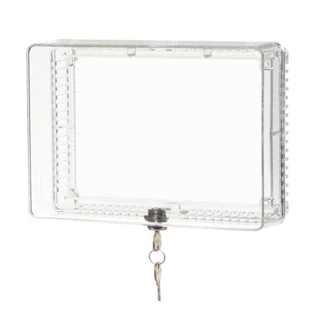 Honeywell 5.75-in Plastic Lockable Square Thermostat Cover in the ...