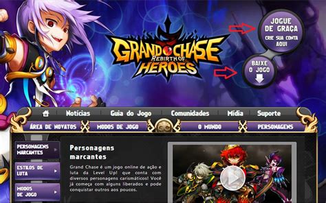 Grand Chase Como Criar Uma Conta E Come Ar A Jogar Este Mmo De A O